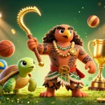 Engage with one88's dynamic sports betting scene featuring a 3D hawk and moana-style turtle.