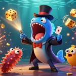 Watch sc88az's underwater magic with jackpots, coins, and vibrant casino elements.